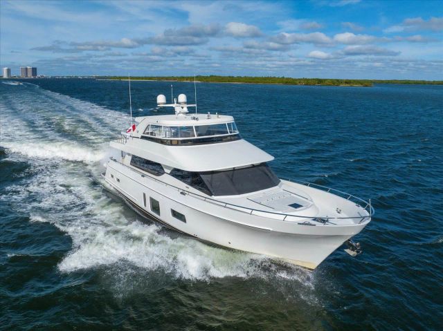 Touch N Go Yacht one of twelve luxury yachts off market