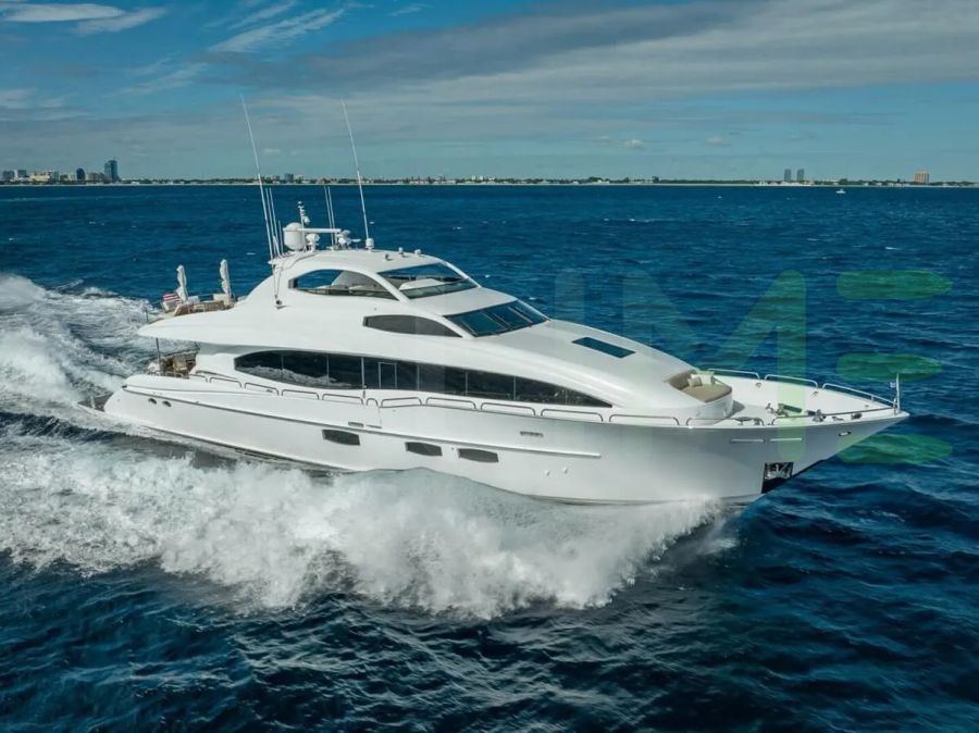 White Serenity yacht for sale and price, showing the details and features of the interior and exterior available for purchase from LIME Yachts and Brokerage located in Fort Lauderdale Florida.