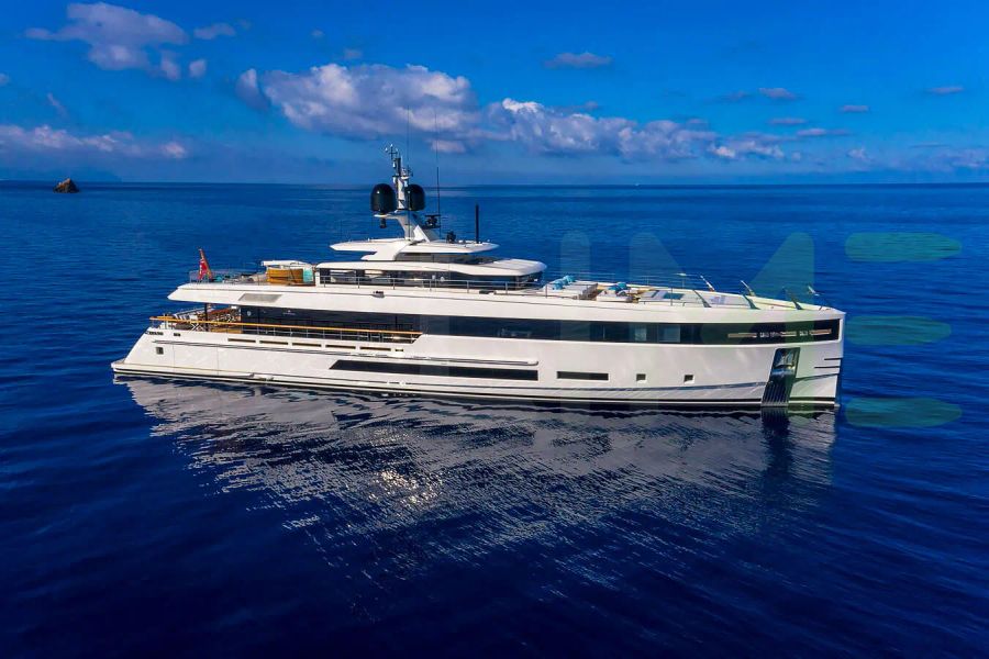 White Katana yacht - 130' (39m) Baglietto offered by LIME Yachts and Brokerage of Ft Lauderdale, Florida.