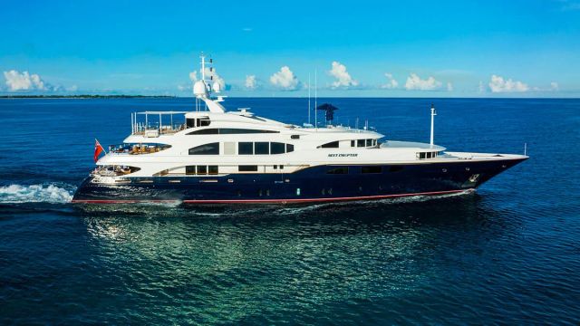 Next Chapter Yacht one of twelve luxury yachts for charter