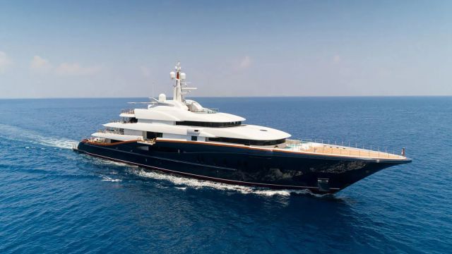 Nirvana Yacht one of twelve luxury yachts off market