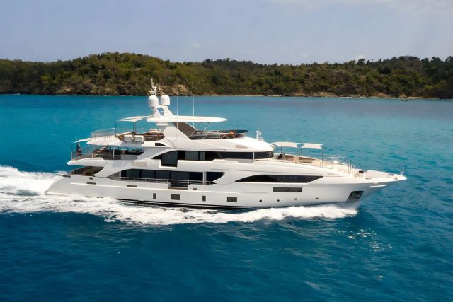 Wabash Yacht one of twelve luxury yachts for charter