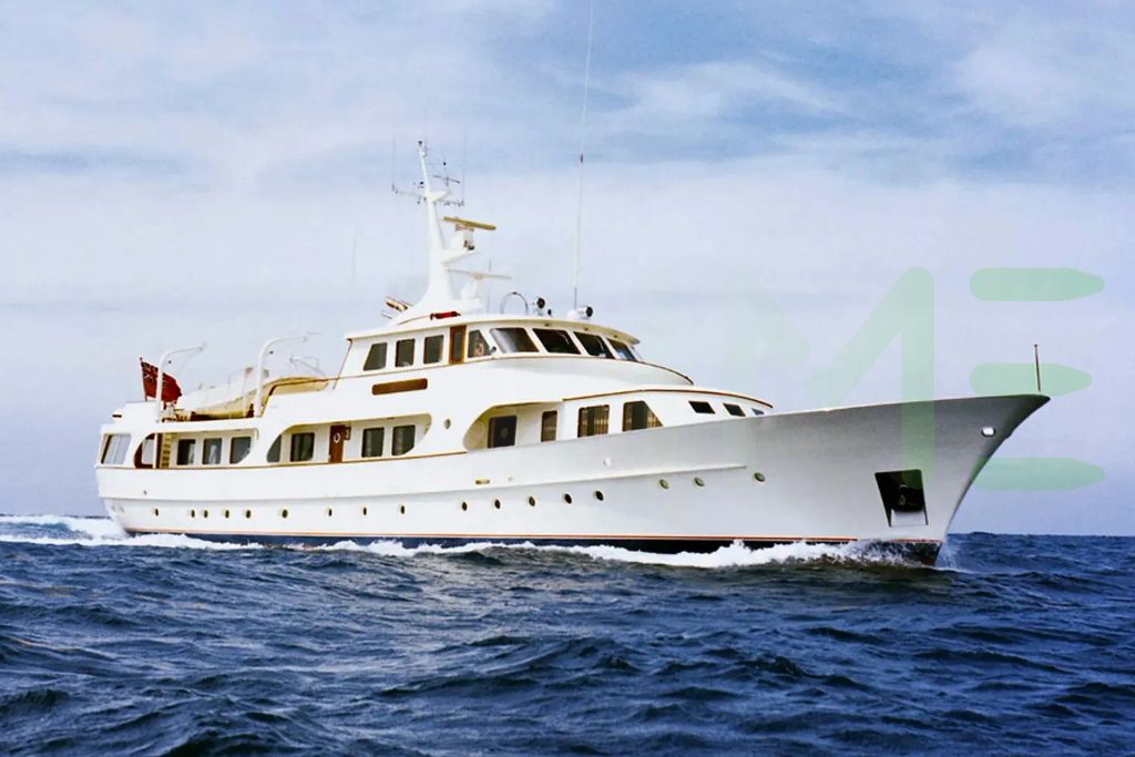 White Shalimar II yacht - 125' (38m) Feadship offered by LIME Yachts and Brokerage of Ft Lauderdale, Florida.