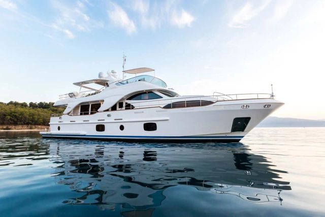 Rebecca V Yacht one of twelve luxury yachts for charter