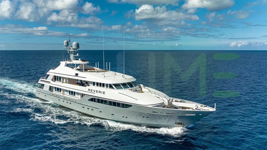White Reverie yacht for charter and price, located in Mediterranean; Croatia; France; Italy; Monaco; Montenegro; Caribbean; Bahamas offered for rent by LIME Yachts and Brokerage located in Fort Lauderdale Florida.