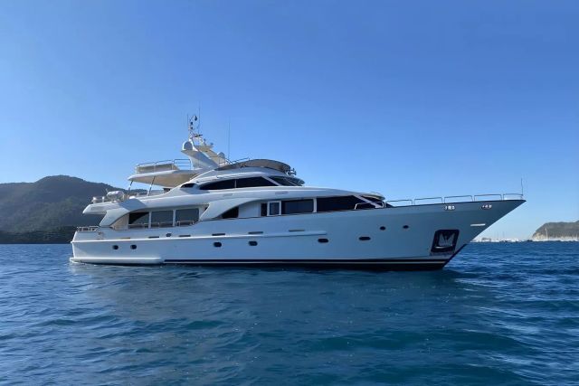 Turk's Yacht one of twelve luxury yachts for sale