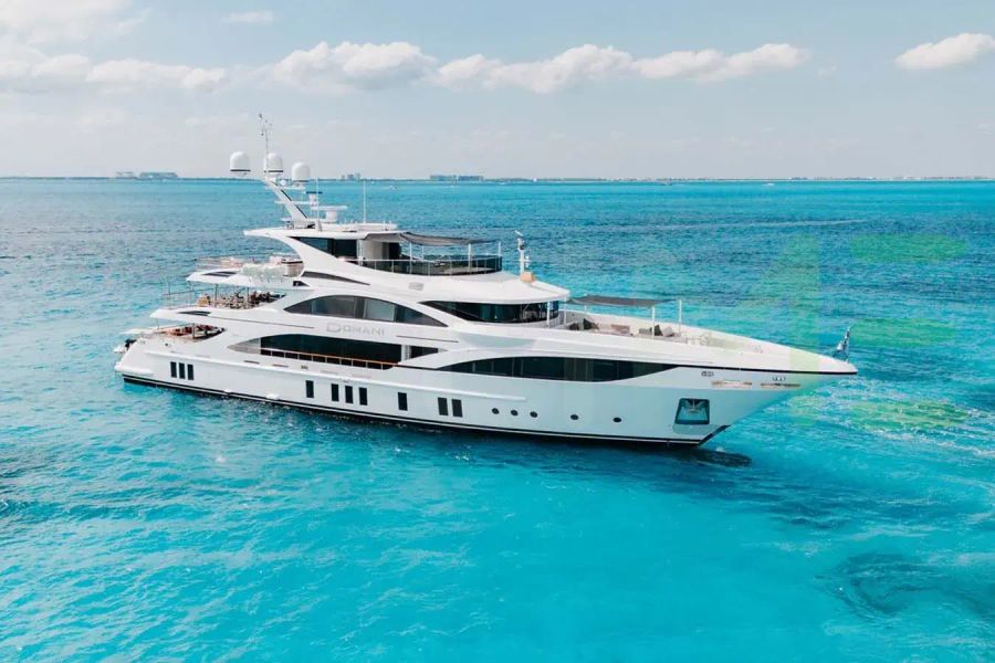 White Domani yacht - 2025 guide with the owner of the world's 1712th largest yacht, the 104th largest yacht built by superyacht builder Benetti, based in Italy.