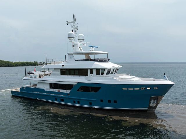 Uptight Yacht one of twelve luxury yachts for sale