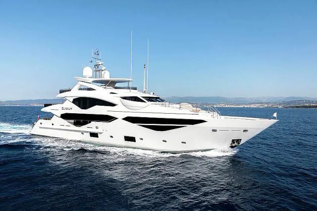 Elysium Yacht one of twelve luxury yachts off market