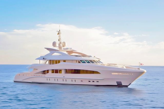 Knight Yacht one of twelve luxury yachts for charter