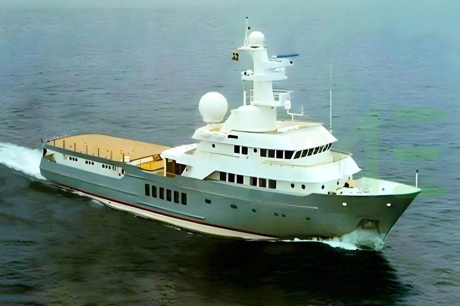 White MMM yacht - 160' (49m) Amels offered by LIME Yachts and Brokerage of Ft Lauderdale, Florida.