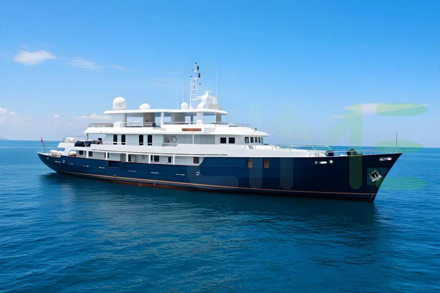 White Western Isles yacht for sale and price, showing the details and features of the interior and exterior available for purchase from LIME Yachts and Brokerage located in Fort Lauderdale Florida.