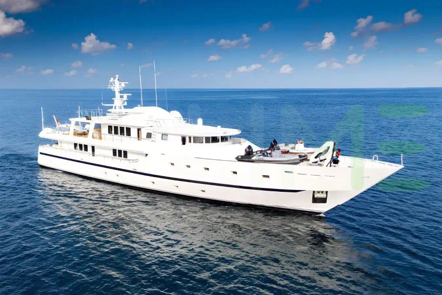 White Grand Cru yacht for sale and price, showing the details and features of the interior and exterior available for purchase from LIME Yachts and Brokerage located in Fort Lauderdale Florida.