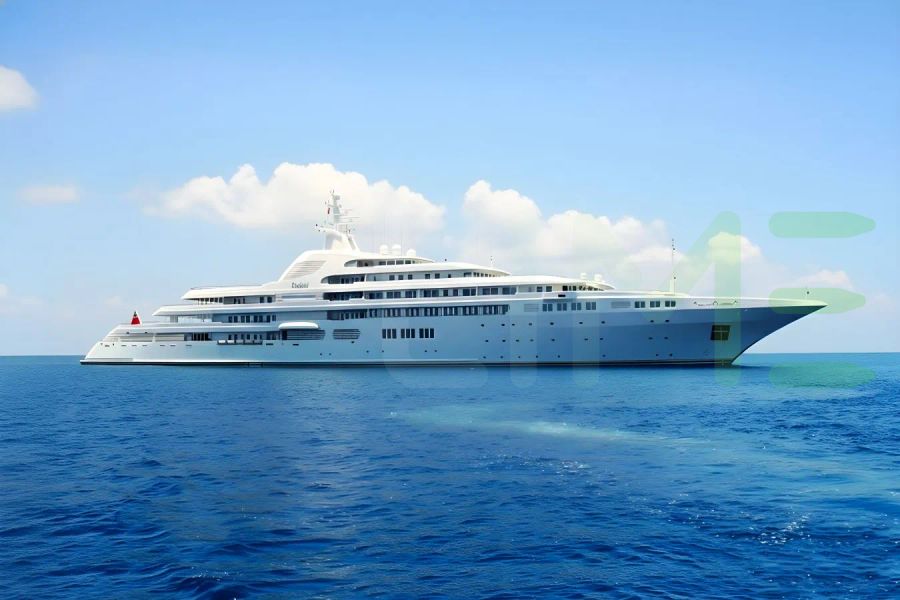 White Dubai yacht - 2025 guide with the owner of the world's 6th largest yacht, the 1st largest yacht built by superyacht builder Platinum Yachts FZCO, based in United Arab Emirates.