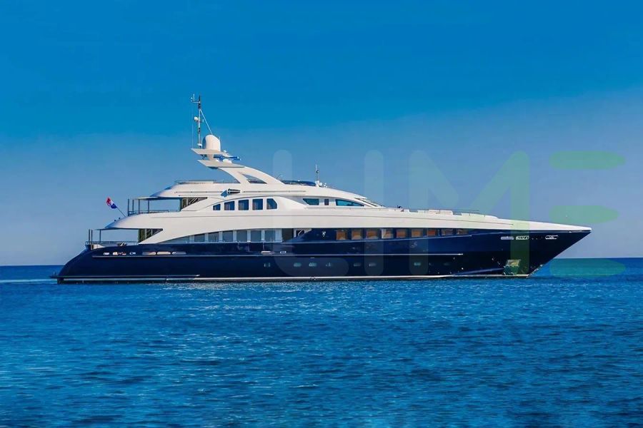 White Agram yacht for charter and price, located in Mediterranean; Croatia; Montenegro offered for rent by LIME Yachts and Brokerage located in Fort Lauderdale Florida.