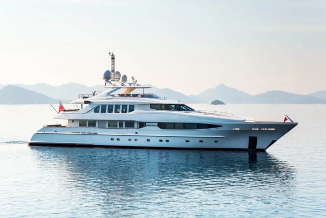 The Lady K Yacht one of twelve luxury yachts off market