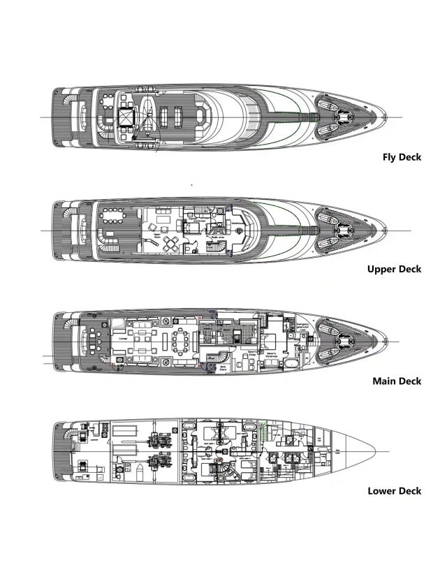 De-De 143 ft yacht (44m) CMN yachts off market. The best new and used boats. One of twelve superyachts.