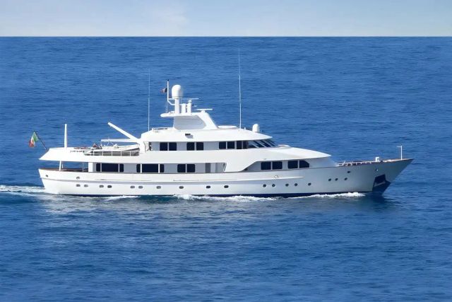 Sheergold Yacht one of twelve luxury yachts for charter