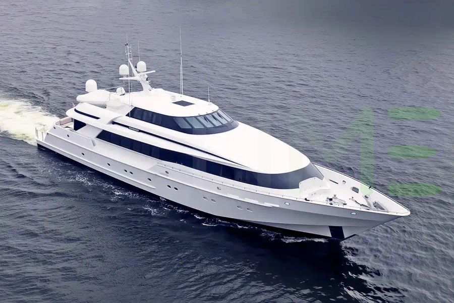 White Mirage yacht - 132' (40m) Heesen offered by LIME Yachts and Brokerage of Ft Lauderdale, Florida.