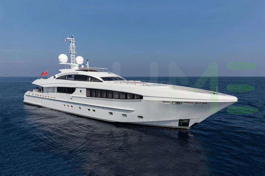 White Taurica yacht - 131' (40m) Heesen offered by LIME Yachts and Brokerage of Ft Lauderdale, Florida.
