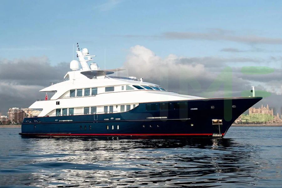 White Lady Lucy yacht for sale and price, showing the details and features of the interior and exterior available for purchase from LIME Yachts and Brokerage located in Fort Lauderdale Florida.