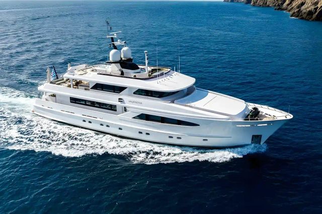 Unexpected Yacht one of twelve luxury yachts for charter