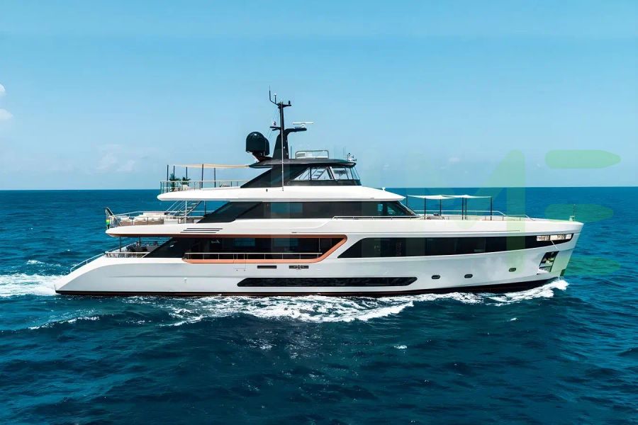 White Koju yacht for charter and price, located in Mediterranean; France; Italy; Monaco; Caribbean; Antigua; Saint Martin; St Barts offered for rent by LIME Yachts and Brokerage located in Fort Lauderdale Florida.