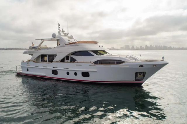 XOXO Yacht one of twelve luxury yachts