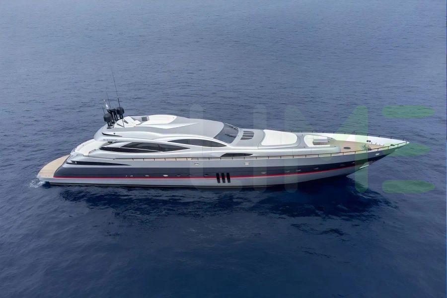 White Strofades yacht - 116' (35m) Pershing offered by LIME Yachts and Brokerage of Ft Lauderdale, Florida.