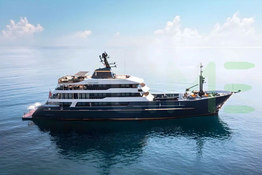 White Force Blue yacht for sale and price, showing the details and features of the interior and exterior available for purchase from LIME Yachts and Brokerage located in Fort Lauderdale Florida.