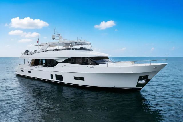 Iridescence Yacht one of twelve luxury yachts for sale