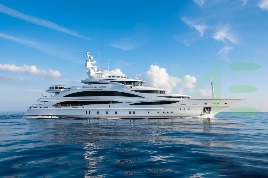 White Diamonds Are Forever yacht - 2026 guide with the owner of the world's 569th largest yacht, the 31st largest yacht built by superyacht builder Benetti, based in Italy.