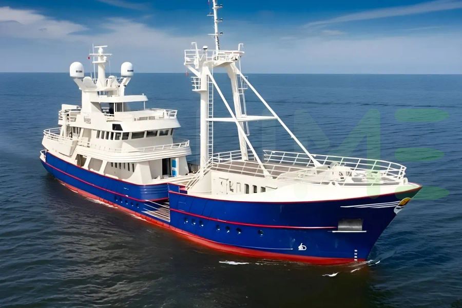 White Scintilla Maris yacht for sale and price, showing the details and features of the interior and exterior available for purchase from LIME Yachts and Brokerage located in Fort Lauderdale Florida.