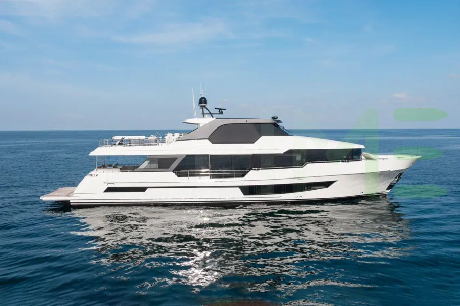 White Lady G yacht - 106' (32m) Ocean Alexander offered by LIME Yachts and Brokerage of Ft Lauderdale, Florida.