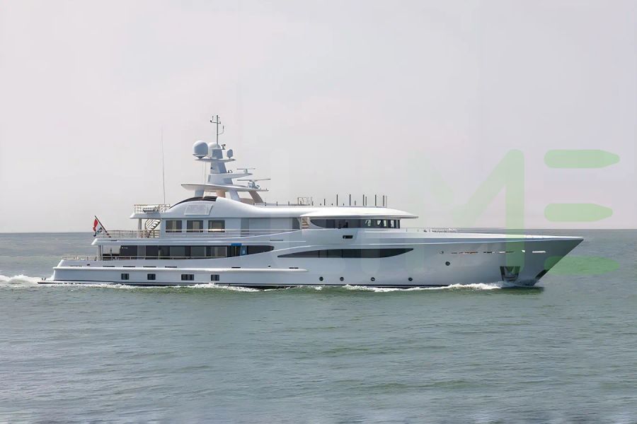 White Vega yacht - 180' (55m) Amels offered by LIME Yachts and Brokerage of Ft Lauderdale, Florida.