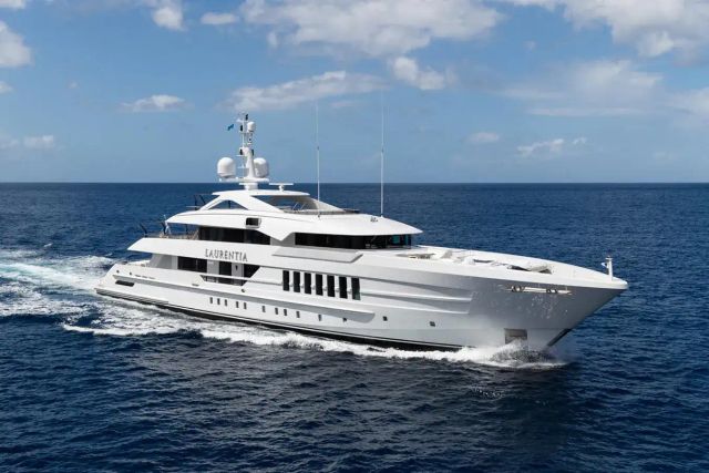 Laurentia Yacht one of twelve luxury yachts for charter