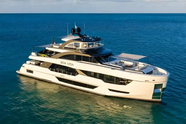 Boa Vida Yacht one of twelve luxury yachts off market