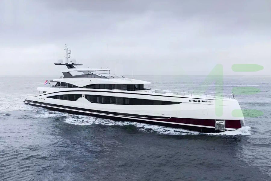 White Sparta yacht - 2025 guide with the owner of the world's 419th largest yacht, the 4th largest yacht built by superyacht builder Heesen, based in Netherlands.