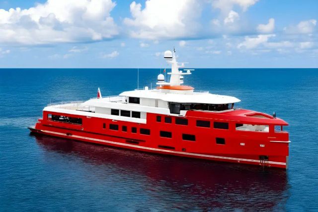 Akula 194 ft yacht (59m) Rossinavi for sale. Price, plans, specifications, builder. One of twelve top luxury yachts.