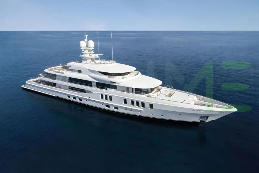 White New Dream yacht - 2025 guide with the owner of the world's 290th largest yacht, the 10th largest yacht built by superyacht builder Amels, based in Netherlands.