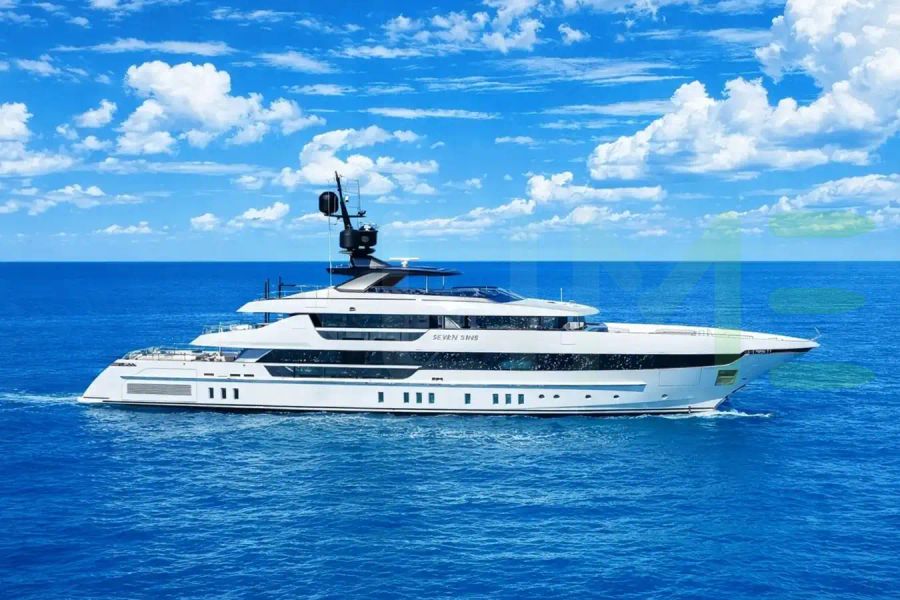 White Seven Sins yacht for charter and price, located in Mediterranean; Croatia; France; Greece; Italy; Malta; Monaco; Montenegro; Turkey; Caribbean; Antigua; Saint Martin; St Barts offered for rent by LIME Yachts and Brokerage located in Fort Lauderdale Florida.