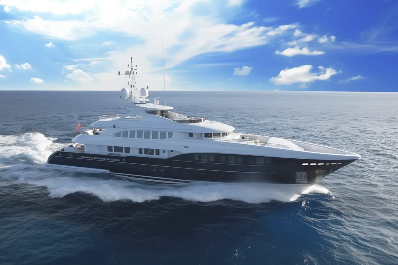 4YOU yacht, a 154 ft Heesen luxury superyacht underway, 47 meters, built in 2009, 2025.