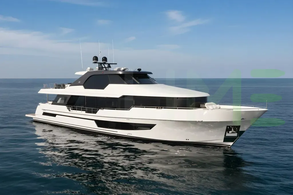 White 50Fifty yacht - 106' (32m) Ocean Alexander offered by LIME Yachts and Brokerage of Ft Lauderdale, Florida.