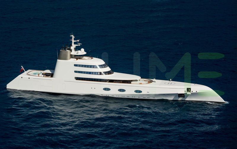 White A yacht - 390' (119m) Blohm & Voss offered by LIME Yachts and Brokerage of Ft Lauderdale, Florida.