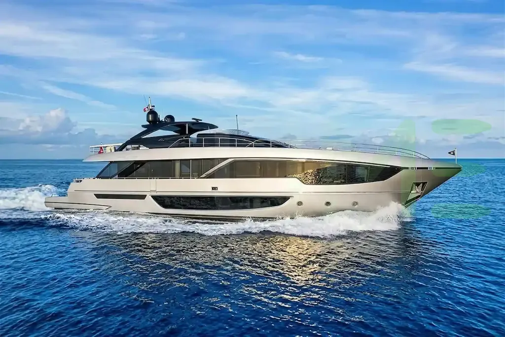 White AIM yacht - 2026 guide with the owner of the world's 6833rd largest yacht, the 66th largest yacht built by superyacht builder Riva, based in Italy.