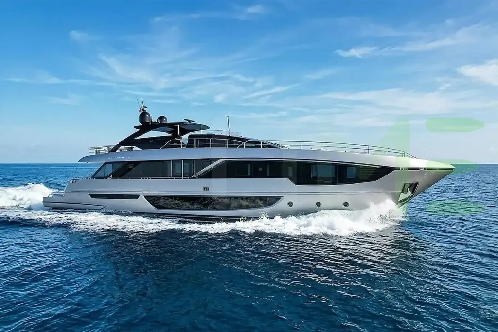 White Alegra yacht for sale and price, showing the details and features of the interior and exterior available for purchase from LIME Yachts and Brokerage located in Fort Lauderdale Florida.