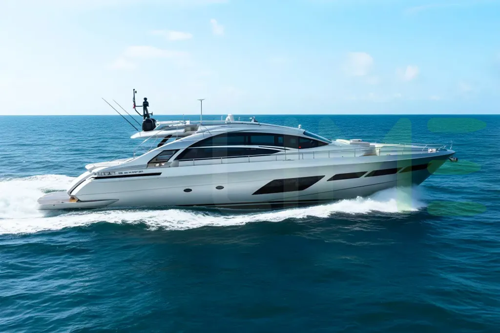 White Alexandra yacht - 2026 guide with the owner of the world's 11747th largest yacht, the 122nd largest yacht built by superyacht builder Pershing, based in Italy.