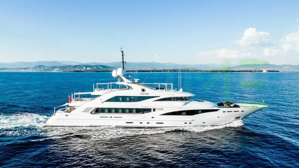 White Ali Baba yacht - 2026 guide with the owner of the world's 1171st largest yacht, the 7th largest yacht built by superyacht builder ISA, based in Italy.