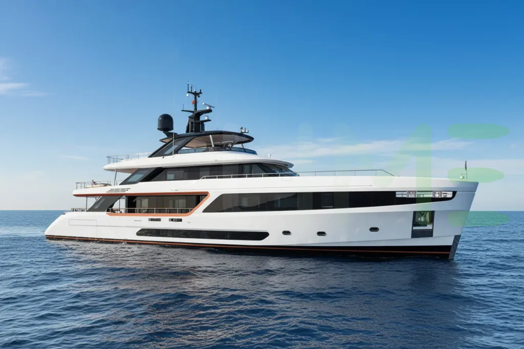 White Alluria yacht - 2026 guide with the owner of the world's 3575th largest yacht, the 235th largest yacht built by superyacht builder Benetti Yachts, based in Italy.
