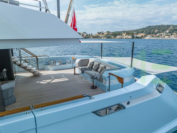 White Althea yacht for charter and price offered for rent by LIME Yachts and Brokerage located in Fort Lauderdale Florida.